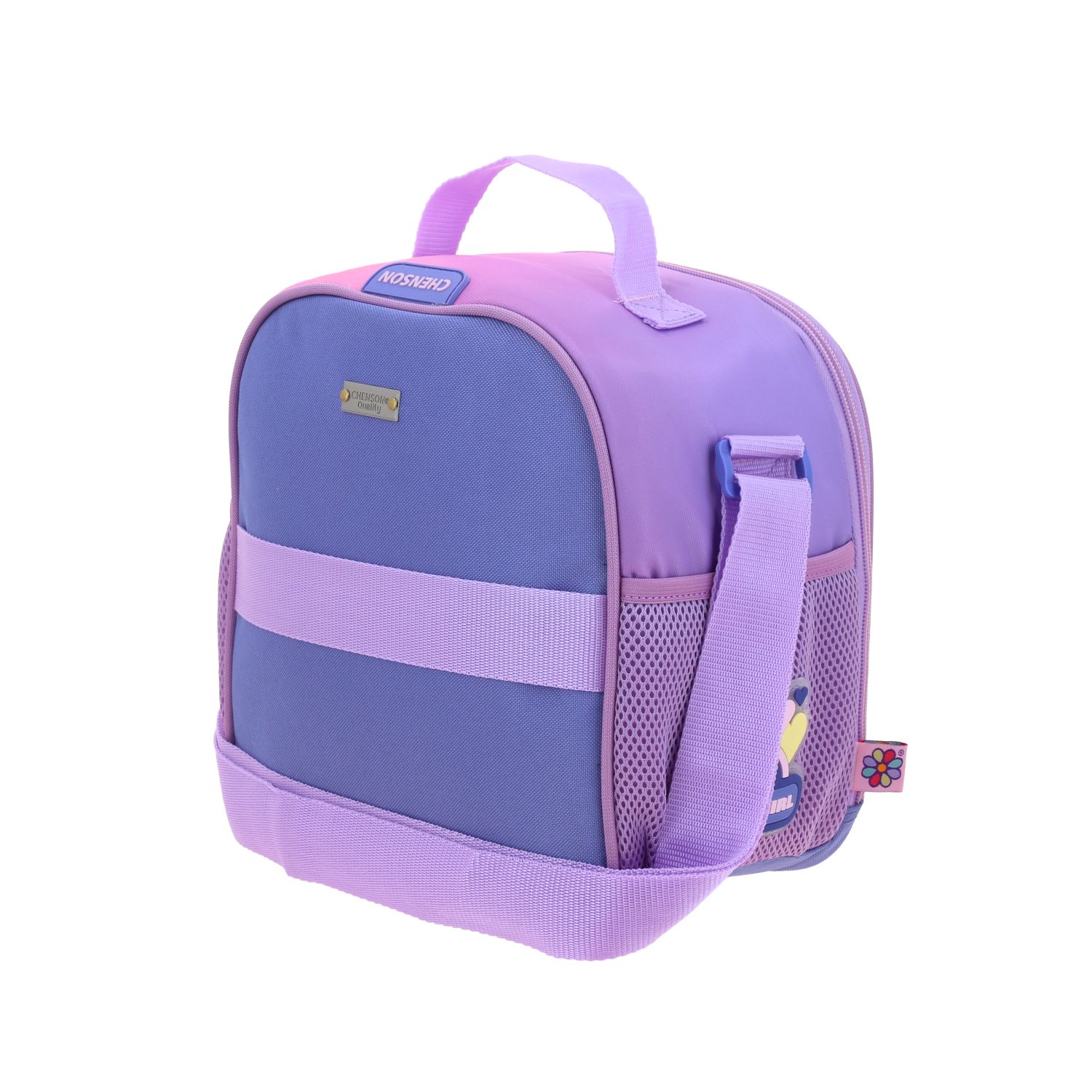 Lonchera Escolar Happy Girl Uva con Forro Térmico | Chenson 5