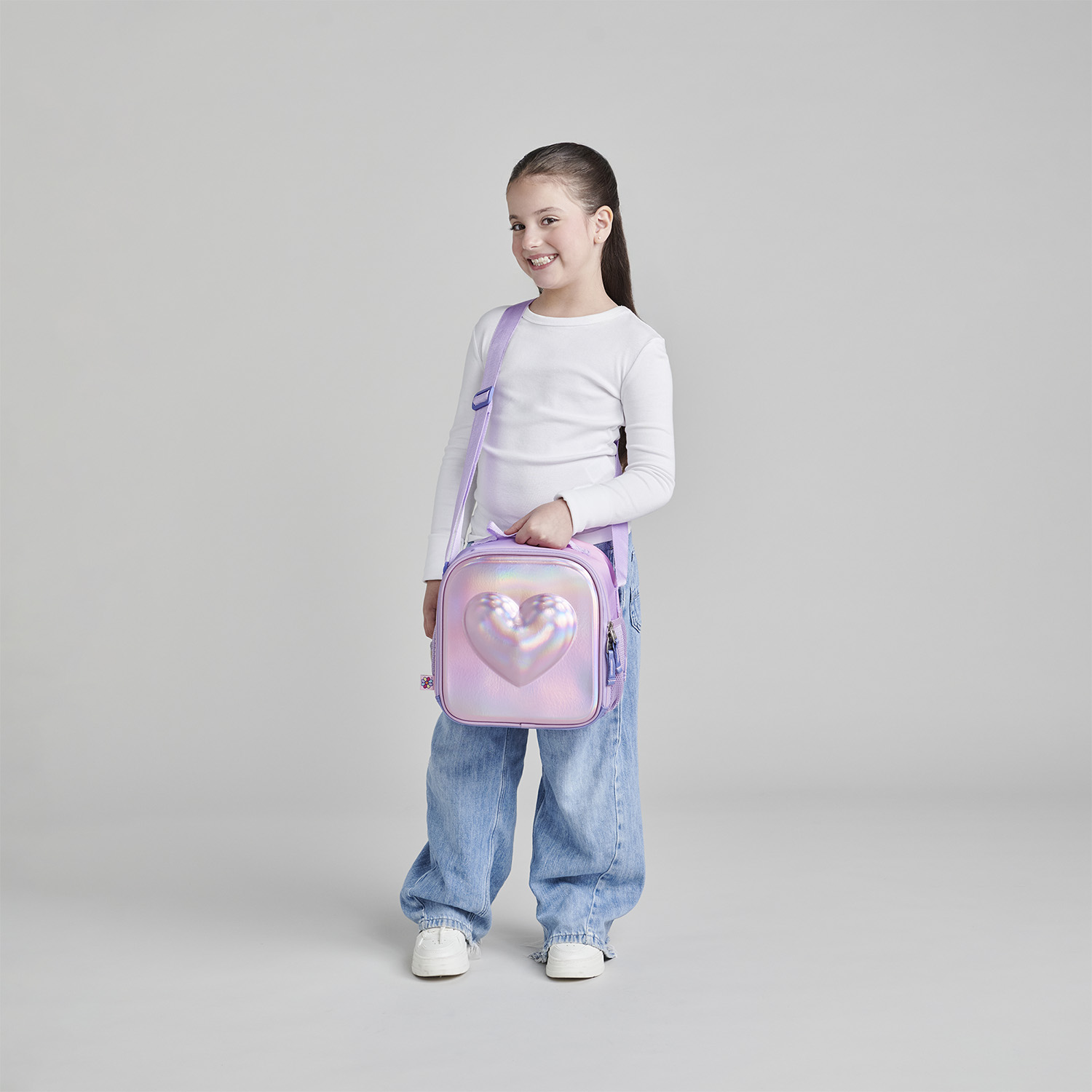 Lonchera Escolar Happy Girl Uva con Forro Térmico | Chenson - vista 2