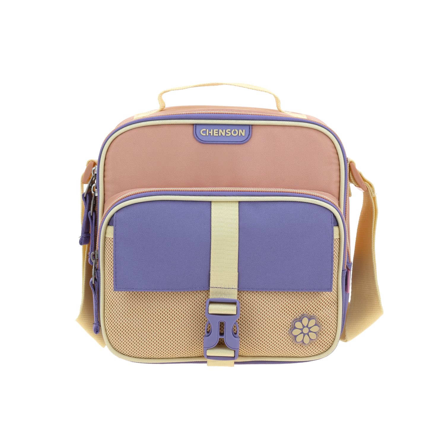 Kit Escolar Happy Girl by Chenson (Mochila + Mochila) Naranja Infantil 4