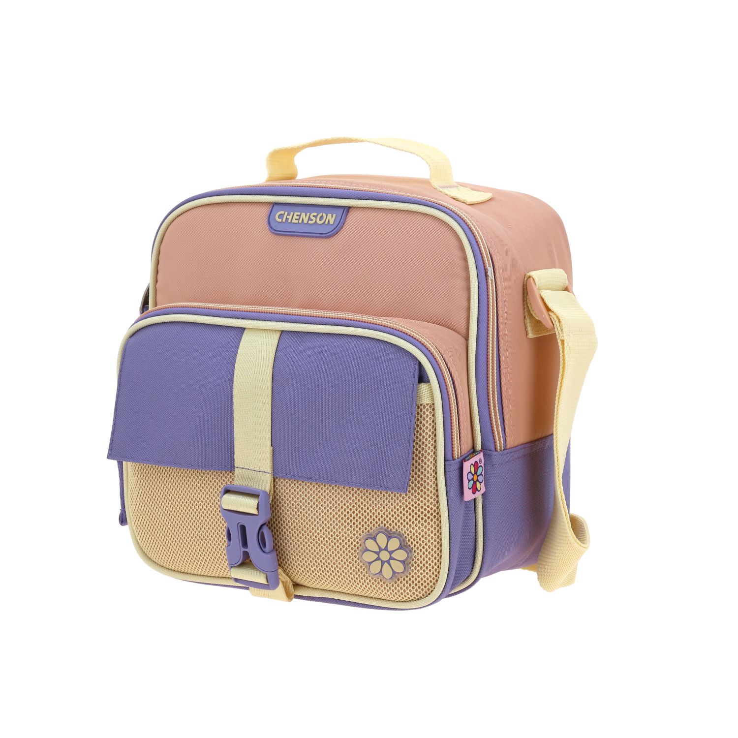 Kit Escolar Happy Girl by Chenson (Mochila + Mochila) Naranja Infantil 5