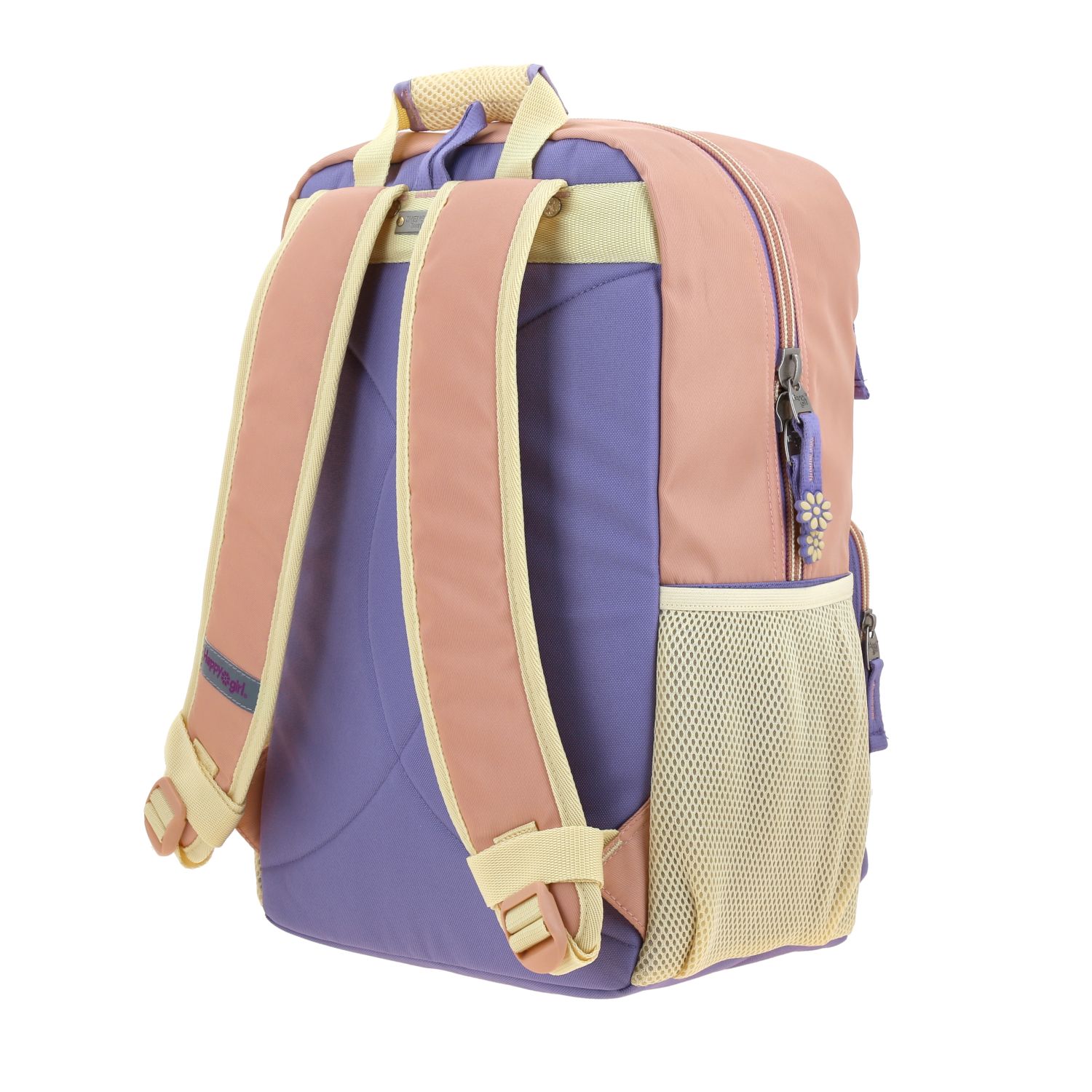 Mochila Escolar Happy Girl Naranja | Chenson Niña 5