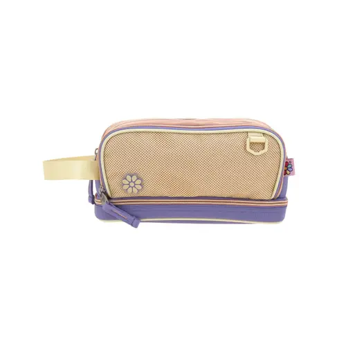Lapicera Happy Girl Naranja | Estuche Escolar Infantil Resistente