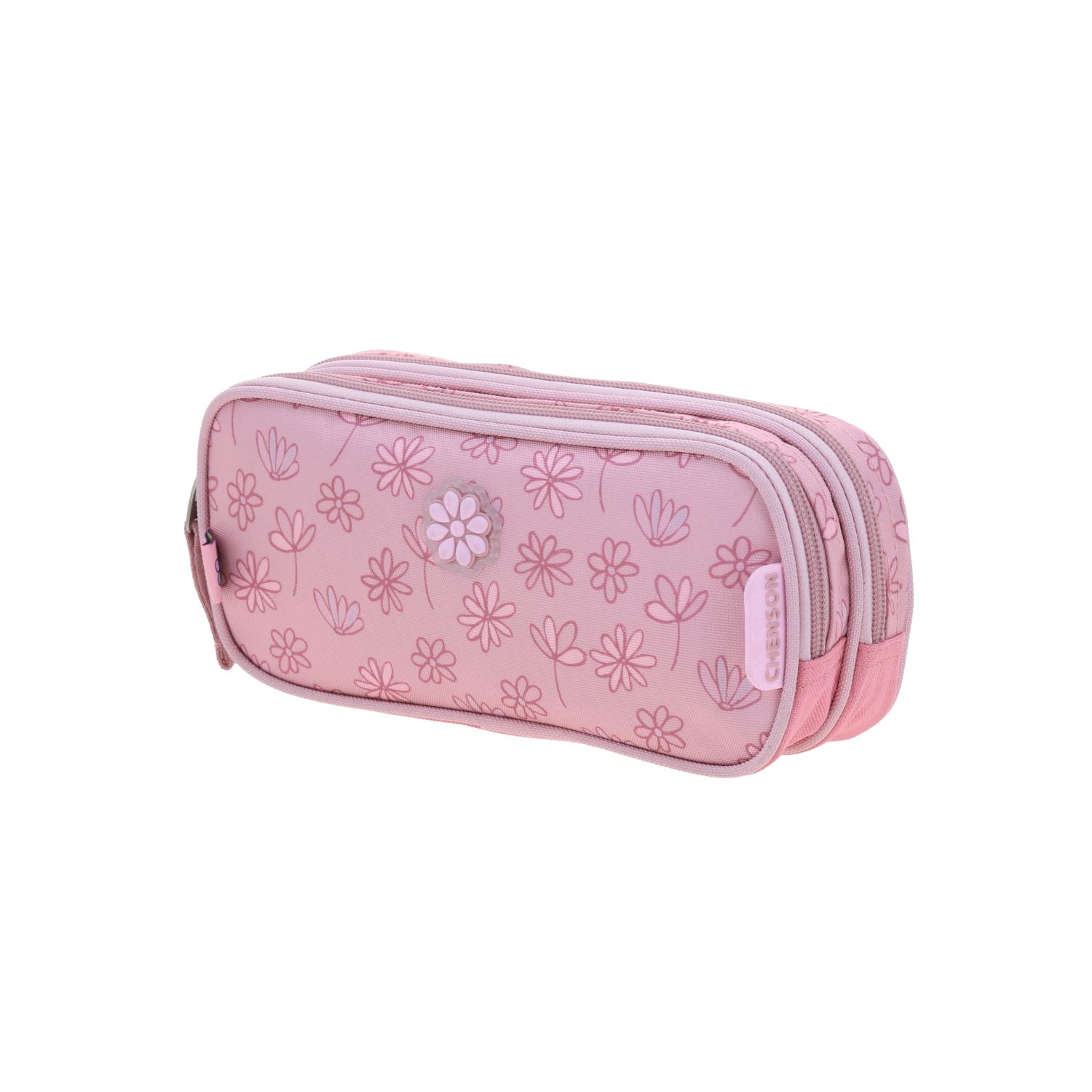 Kit Escolar Happy Girl by Chenson (Mochila + Mochila) Rosa Infantil 5