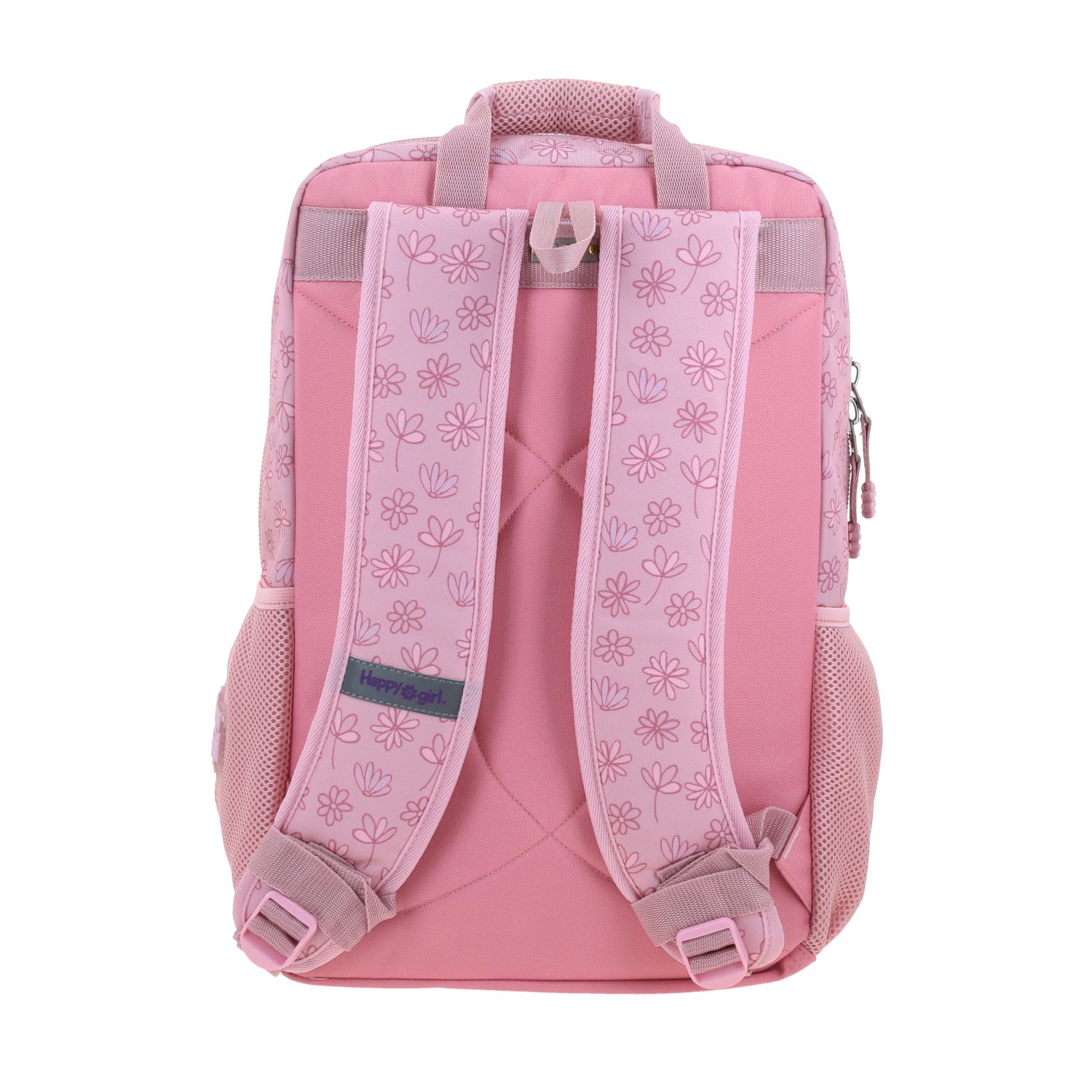 Mochila Escolar Happy Girl Rosa | Backpack Infantil Chenson 4