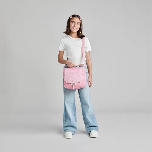 Lonchera Escolar Rosa Happy Girl by Chenson | Térmica - vista 2