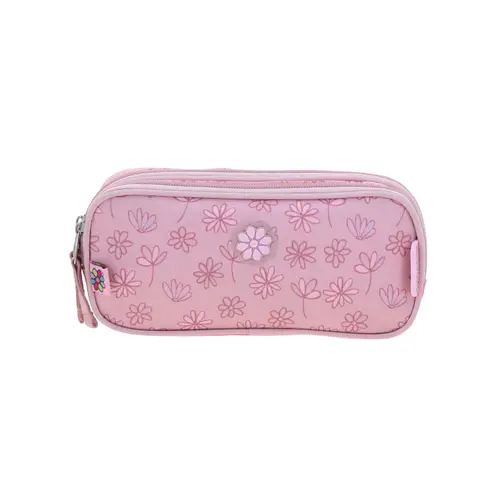 Lapicera Happy Girl Rosa | Estuche Escolar Infantil Chenson