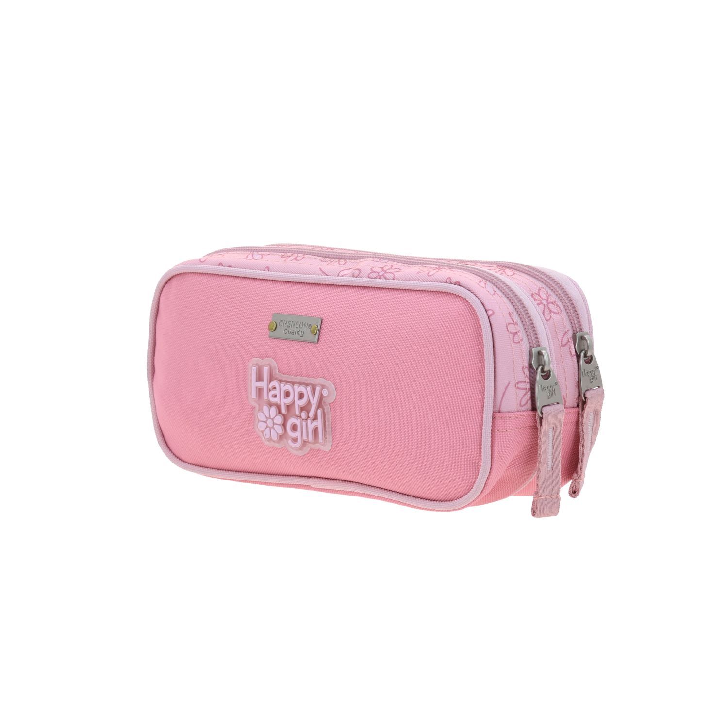 Lapicera Happy Girl Rosa | Estuche Escolar Infantil Chenson 5