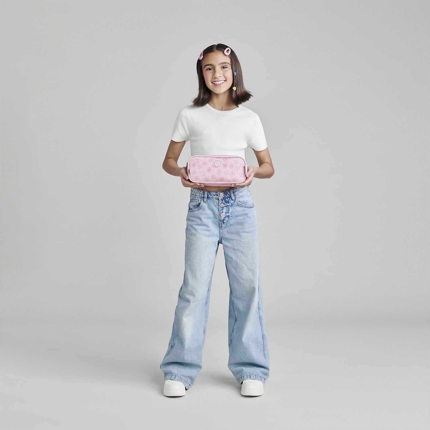 Lapicera Happy Girl Rosa | Estuche Escolar Infantil Chenson - vista 2