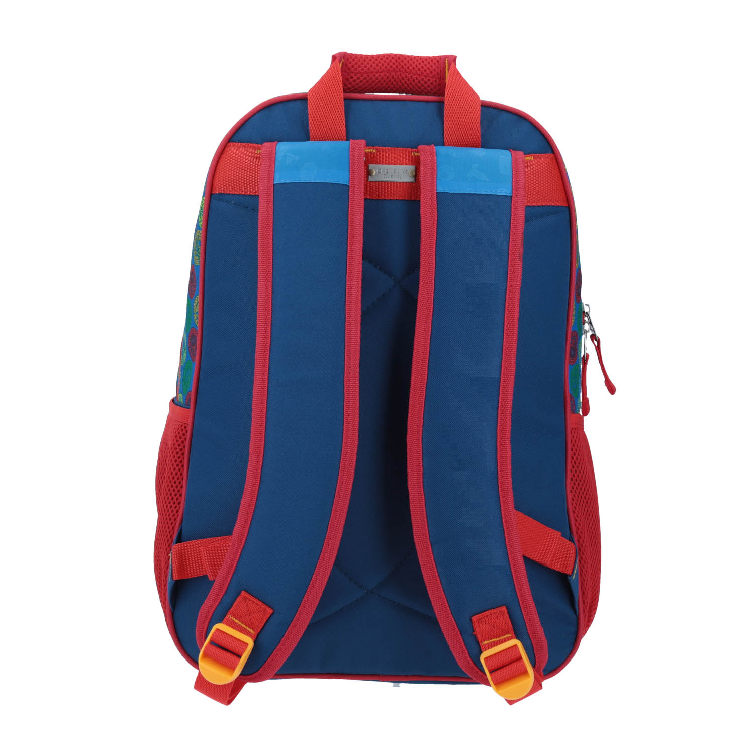 Mochila escolar para niño Mario Bros by Chenson azul con bolsillo frontal 3