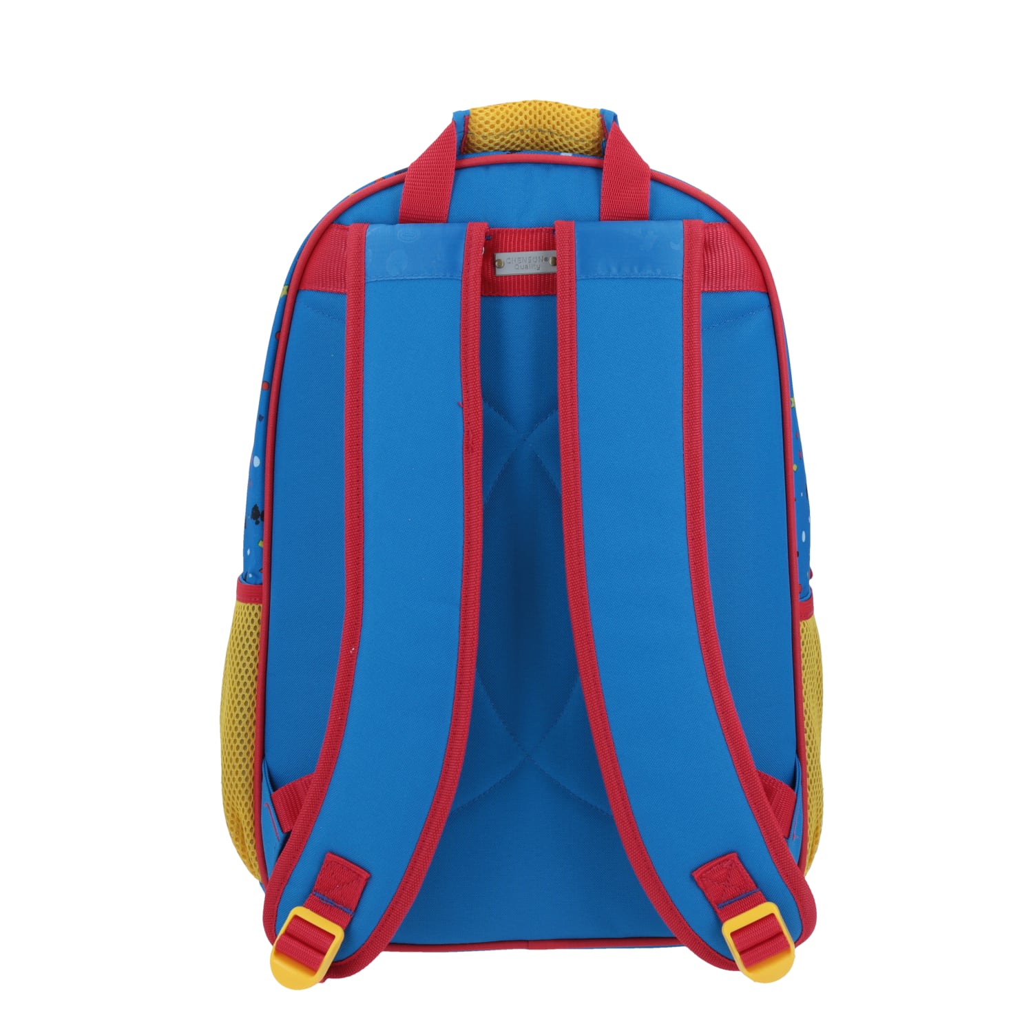 Mochila escolar para niño Mario Bros by Chenson azul con bolsillo frontal 3