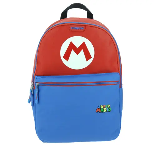 Kit Escolar Mario Bros by Chenson (Mochila + Lonchera) Azul Infantil - Modelo MB65781 1