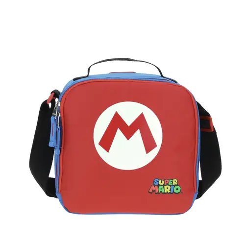 Lonchera escolar Mario Bros by Chenson azul térmica para niño - Modelo MB65782 1