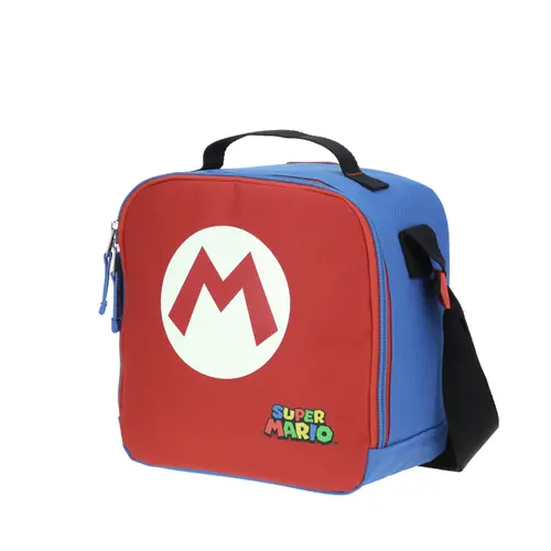 Lonchera escolar Mario Bros by Chenson azul térmica para niño - Modelo MB65782 2