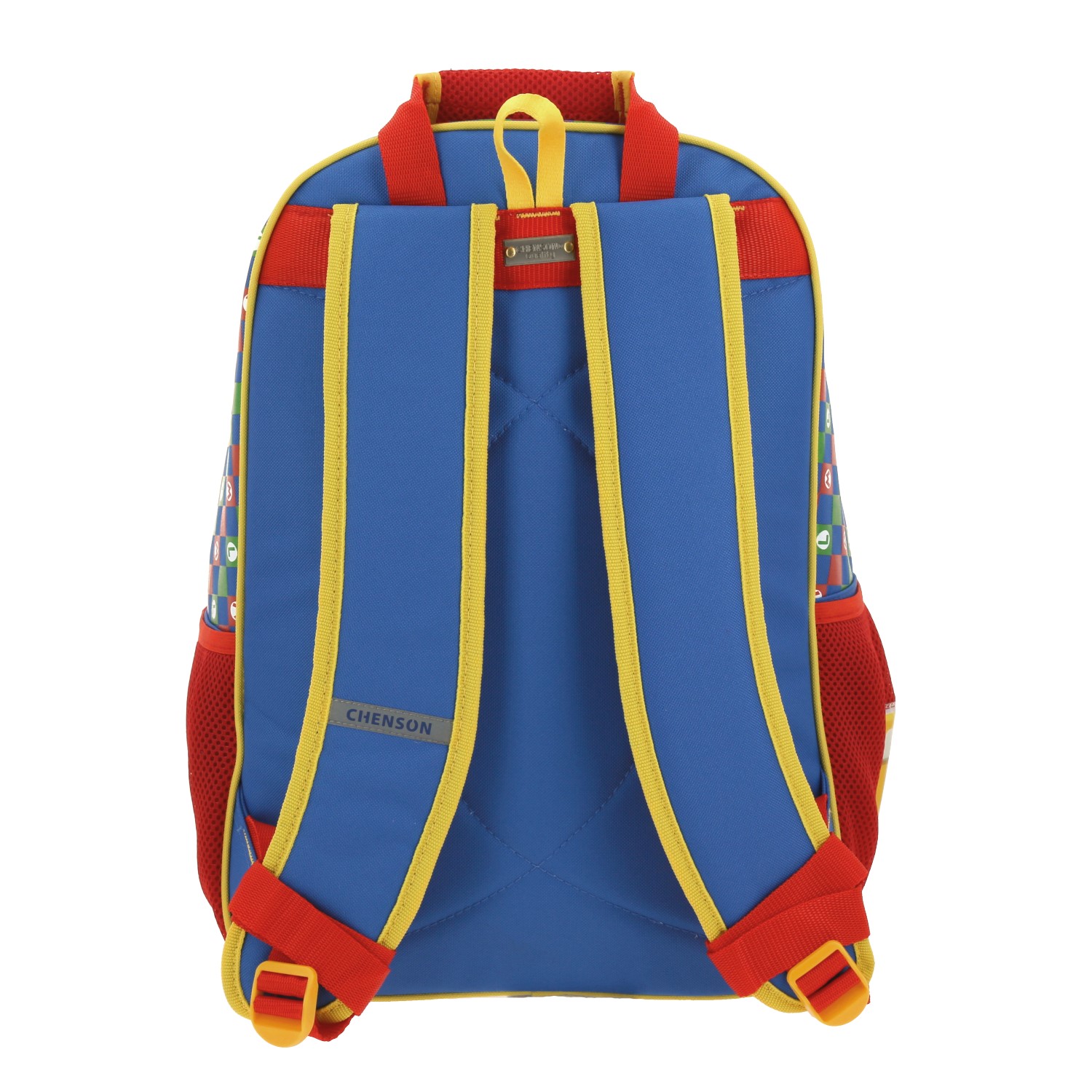 Mochila escolar para niño Mario Bros by Chenson color azul divertida y durable 4
