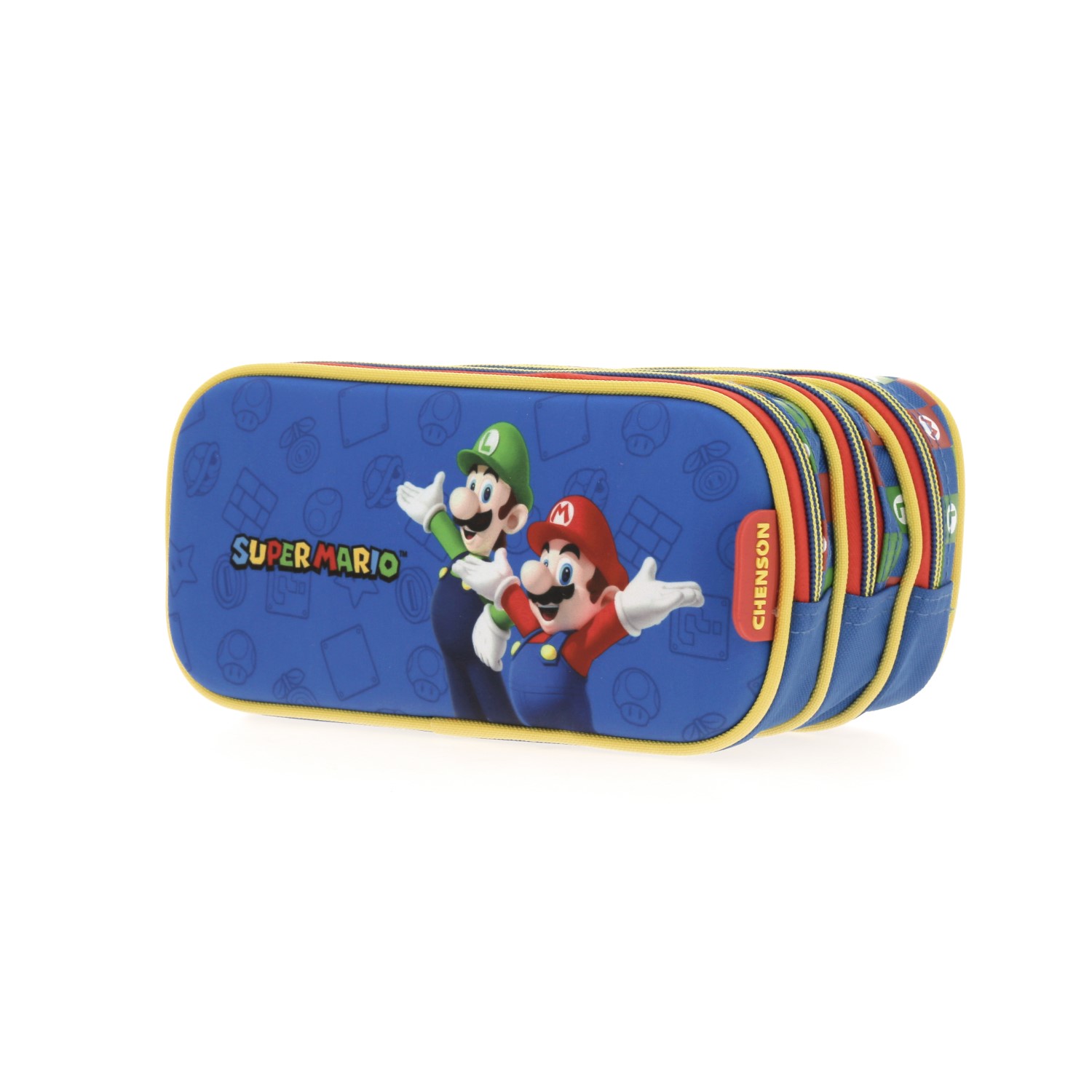 Kit Escolar Mario Bros by Chenson (Mochila + Mochila) Azul Infantil 5