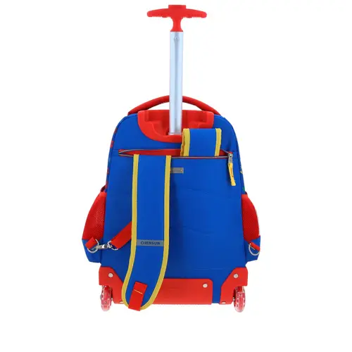 Mochila con Ruedas Mario Bros Azul para Niño - Modelo MB65983 4
