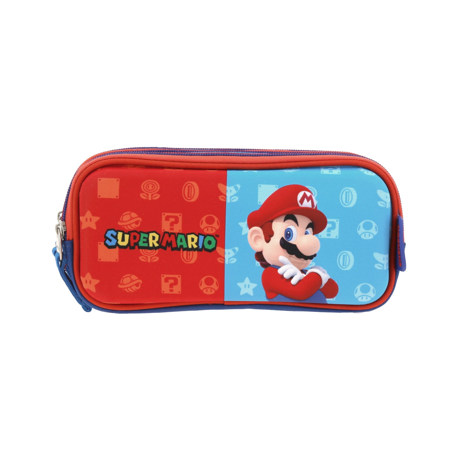 Kit Escolar Mario Bros by Chenson (Mochila + Mochila) Azul Infantil 4