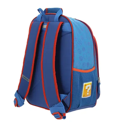 Mochila escolar para niño Mario Bros by Chenson Azul Divertida y Segura 5