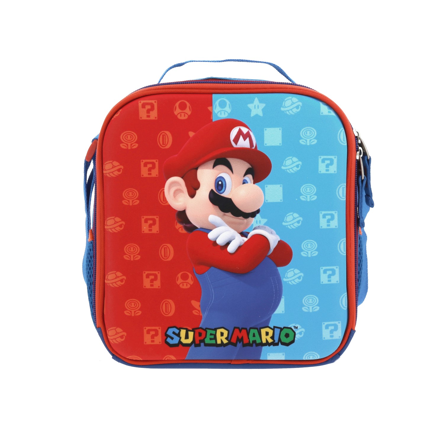 Kit Escolar Mario Bros by Chenson (Mochila + Mochila) Azul Infantil 2