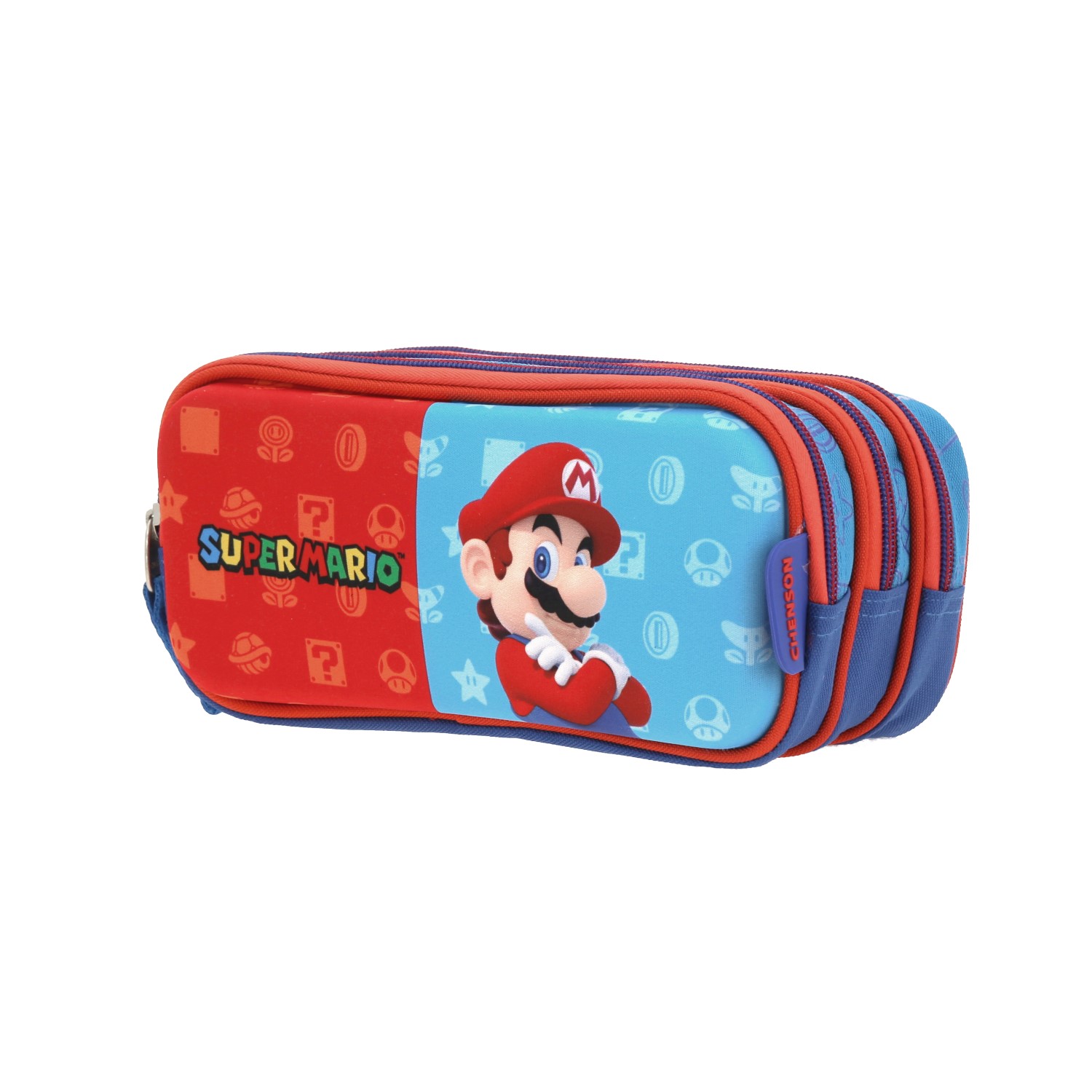 Kit Escolar Mario Bros by Chenson (Mochila + Mochila) Azul Infantil 5