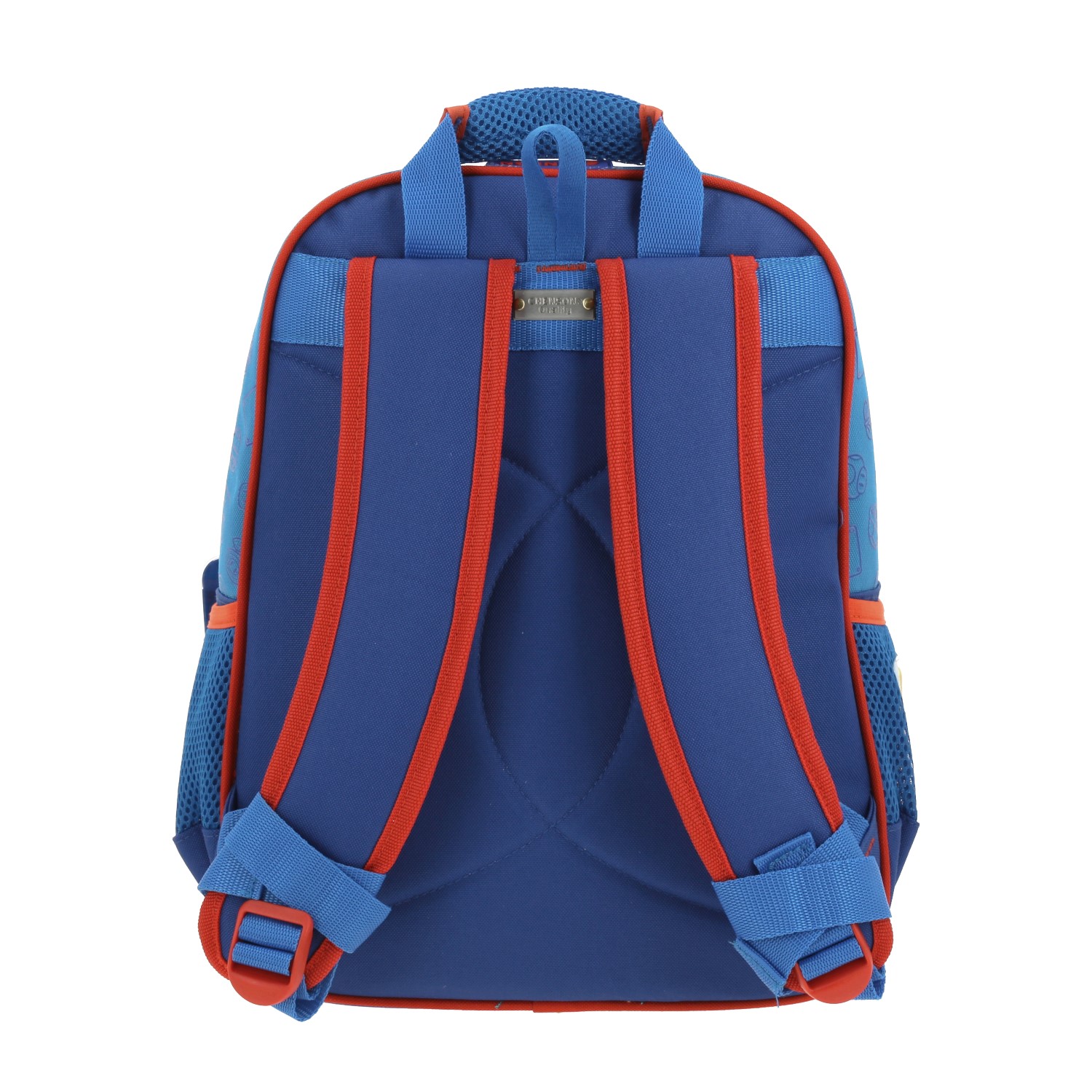 Mochila escolar para niño Mario Bros by Chenson color azul divertida 4
