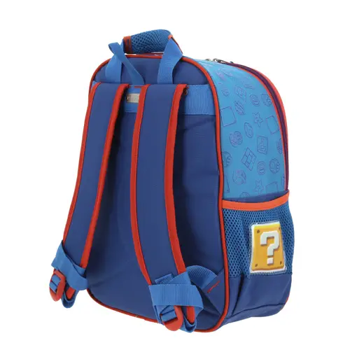 Mochila escolar para niño Mario Bros by Chenson color azul divertida - Modelo MB66081 5