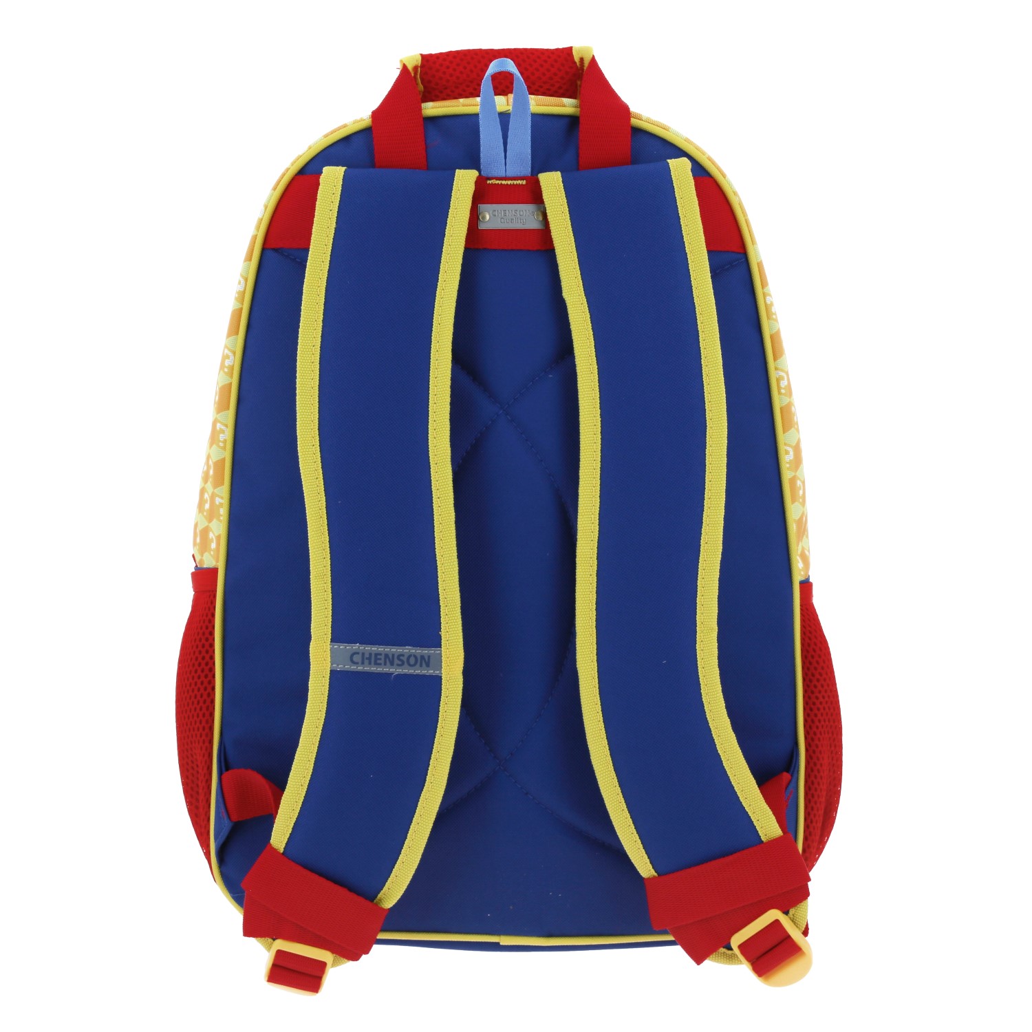 Mochila escolar para niño Mario Bros by Chenson color azul divertida 4