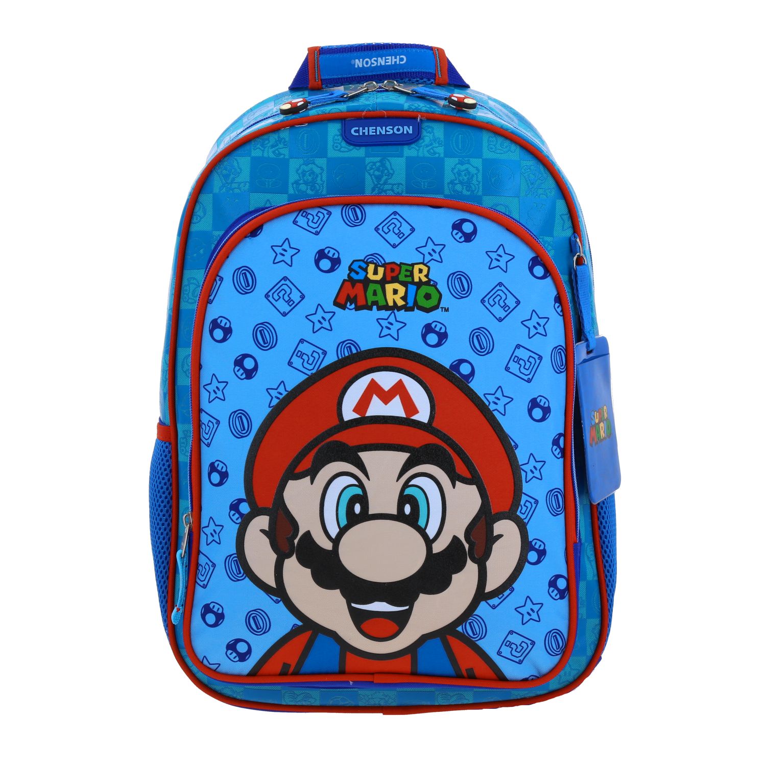Kit Escolar Mario Bros by Chenson (Mochila + Mochila) Azul Infantil 2