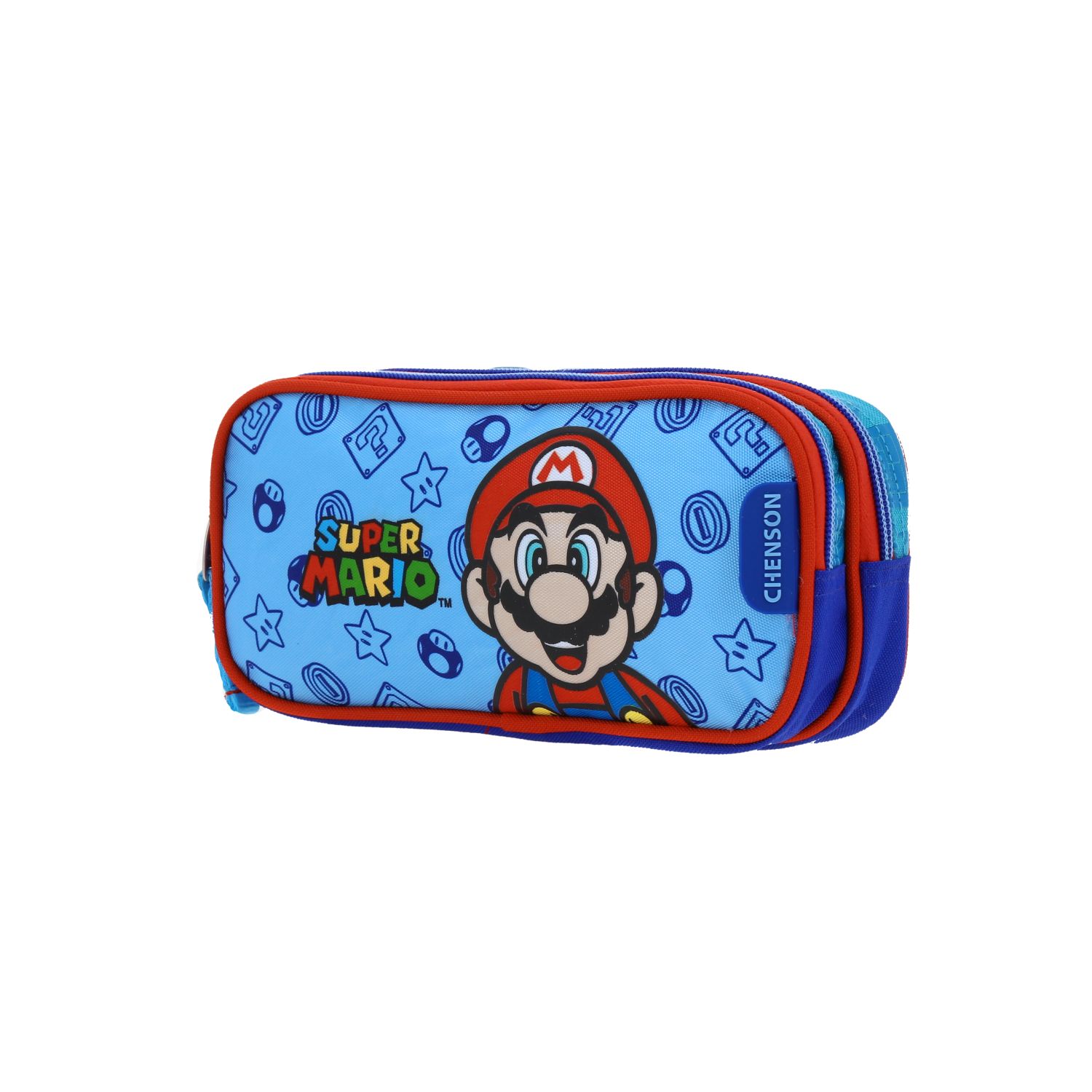 Kit Escolar Mario Bros by Chenson (Mochila + Mochila) Azul Infantil 5