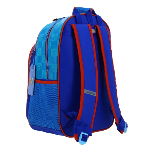 Mochila escolar para niño Mario Bros by Chenson Azul Divertida - Modelo MB66127 3
