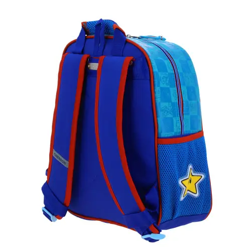 Mochila escolar para niño Mario Bros by Chenson Azul Divertida - Modelo MB66130 5