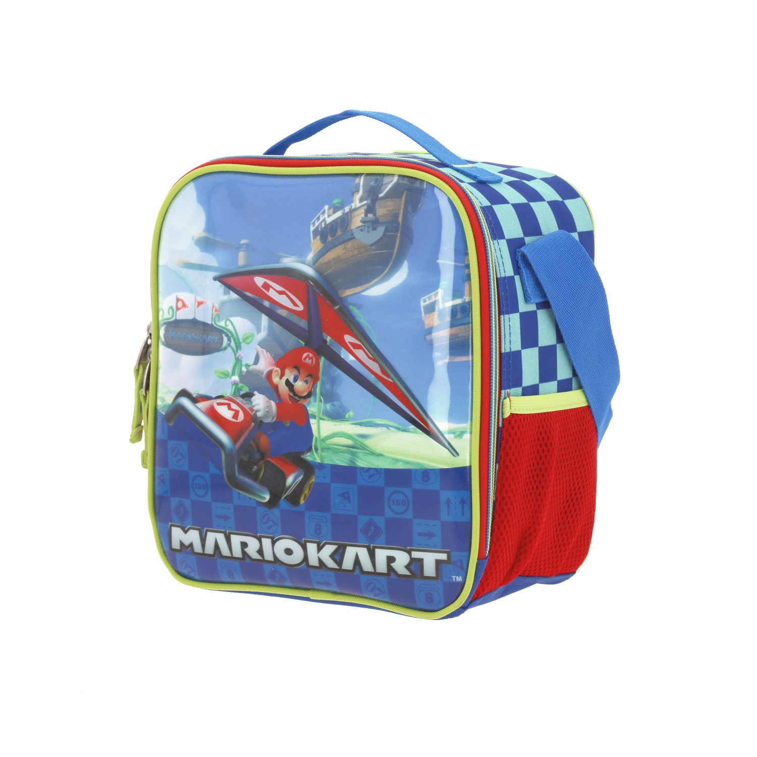 Lonchera escolar Mario Bros by Chenson azul térmica para niño - Duradera y divertida 2