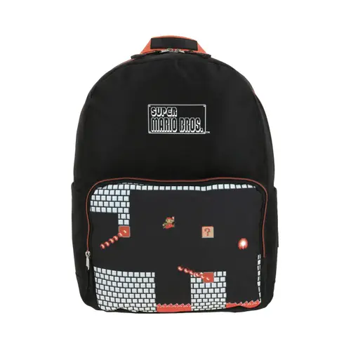 Kit Escolar Mario Bros by Chenson (Mochila + Lapicera) Negro Infantil - Modelo MB66156 2