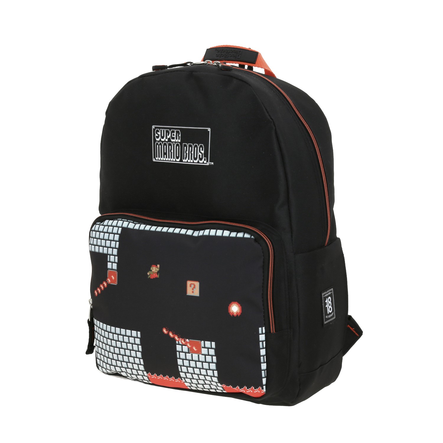 Kit Escolar Mario Bros by Chenson (Mochila + Mochila) Negro Infantil 3