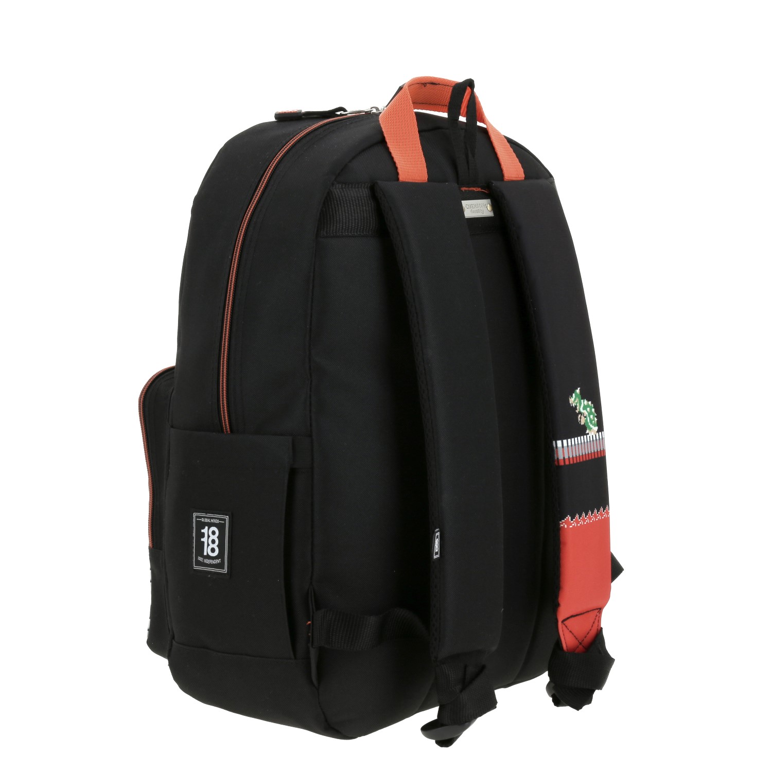 Mochila escolar para niño Mario Bros by Chenson Negro Divertida y Segura 3