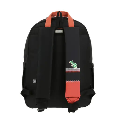 Mochila escolar para niño Mario Bros by Chenson Negro Divertida y Segura 4
