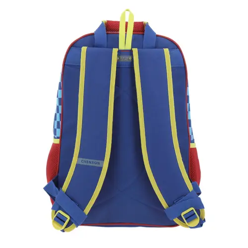 Mochila escolar para niño Mario Bros by Chenson color azul duradera - Modelo MB66245 4