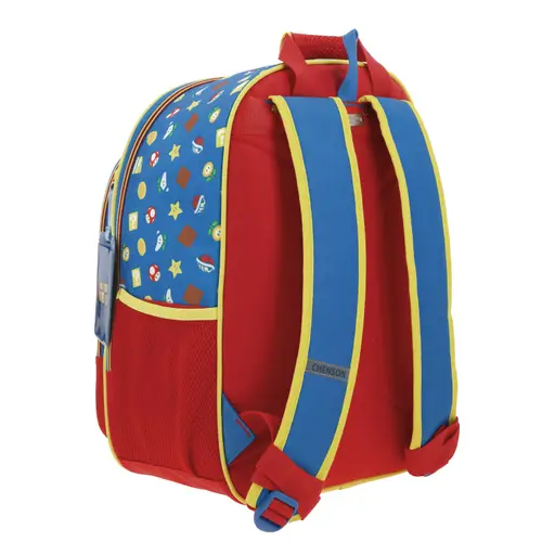 Mochila escolar para niño Mario Bros by Chenson color azul divertida - Modelo MB66259 3