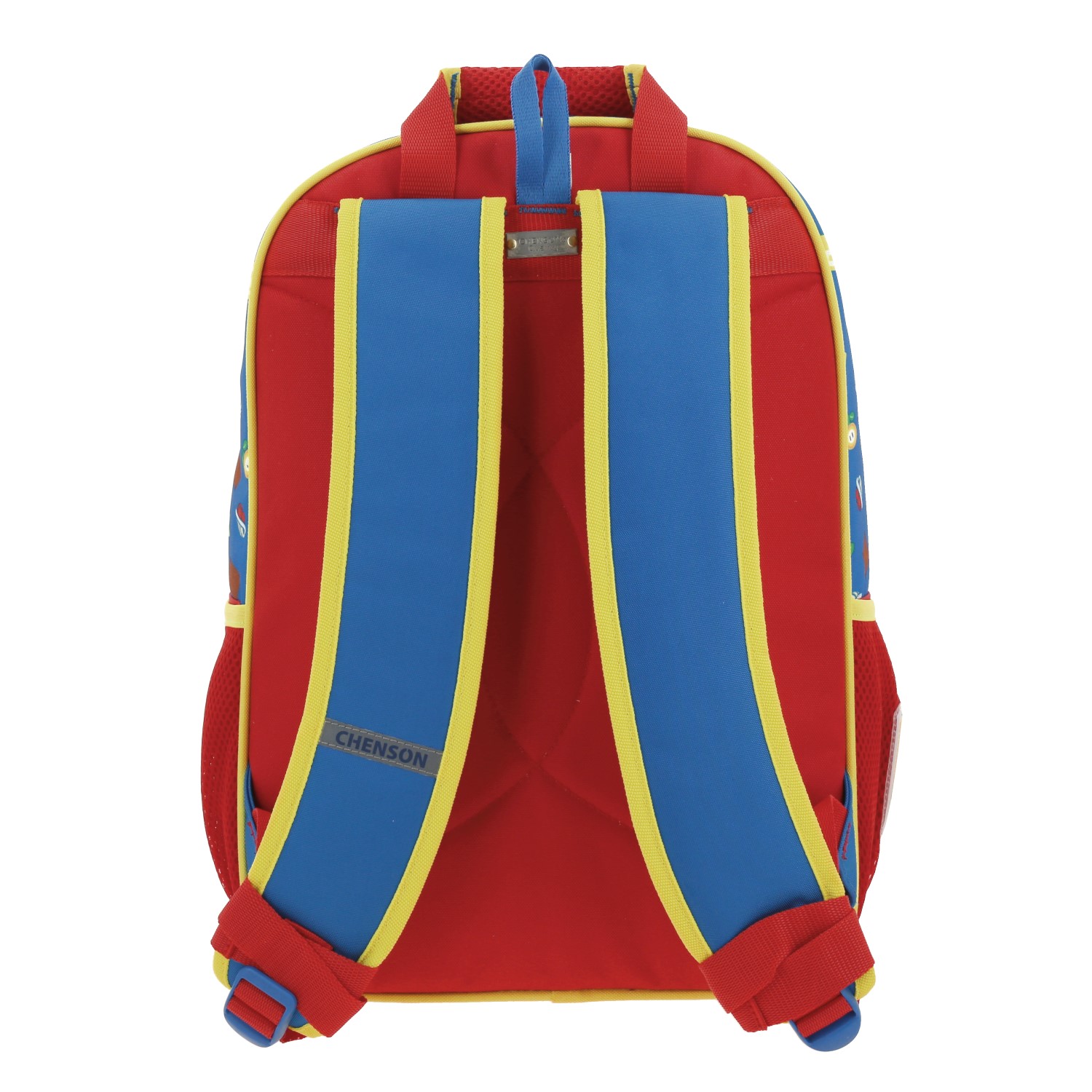 Mochila escolar para niño Mario Bros by Chenson color azul divertida 4