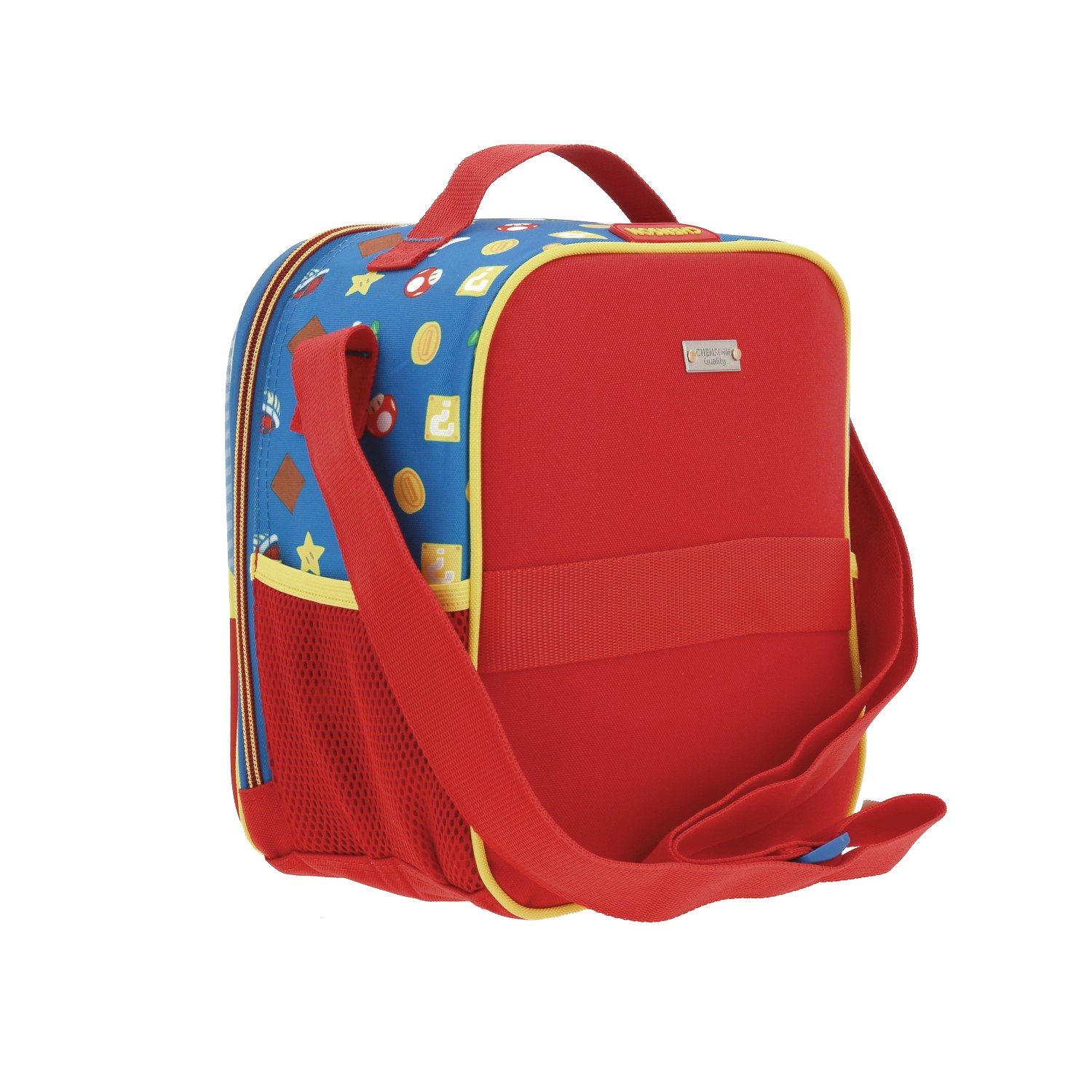 Lonchera escolar Mario Bros by Chenson azul térmica para niño 3