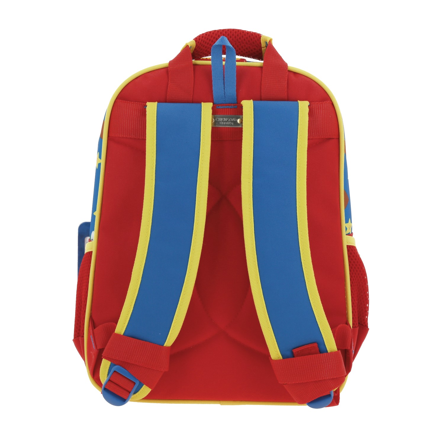 Mochila escolar para niño Mario Bros by Chenson color azul divertida y duradera 4