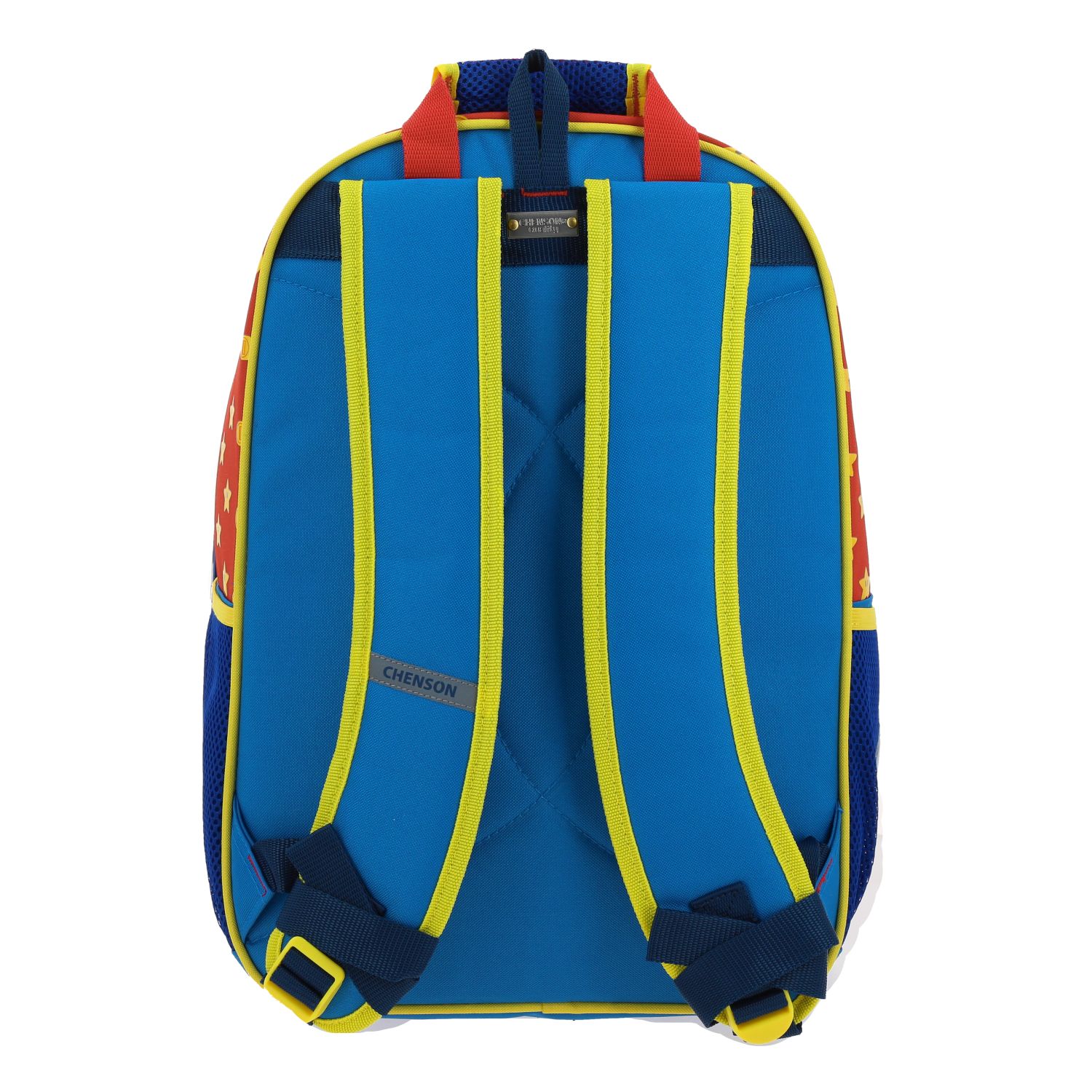 Mochila escolar para niño Mario Bros by Chenson color azul divertida y segura 4