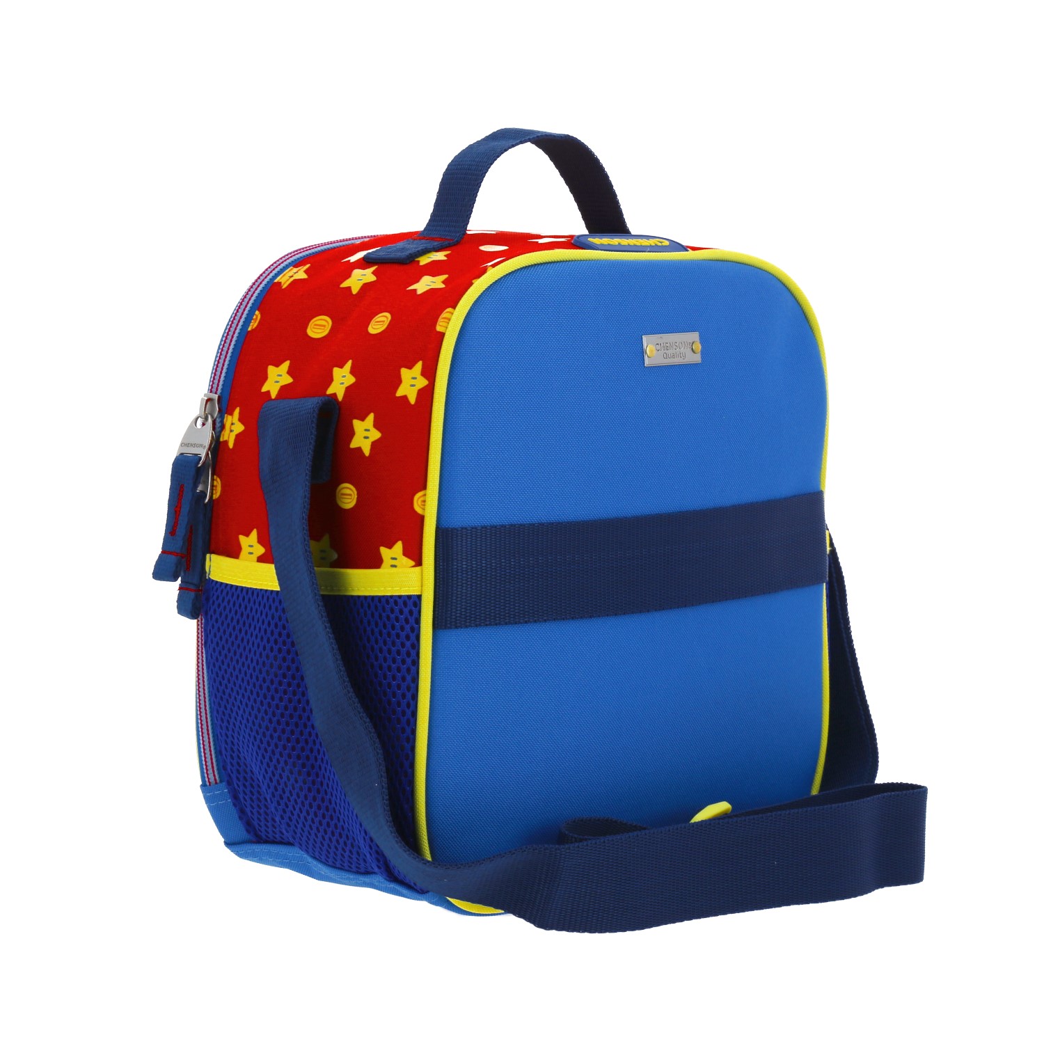 Lonchera Escolar Térmica Mario Bros by Chenson Azul para Niño 3
