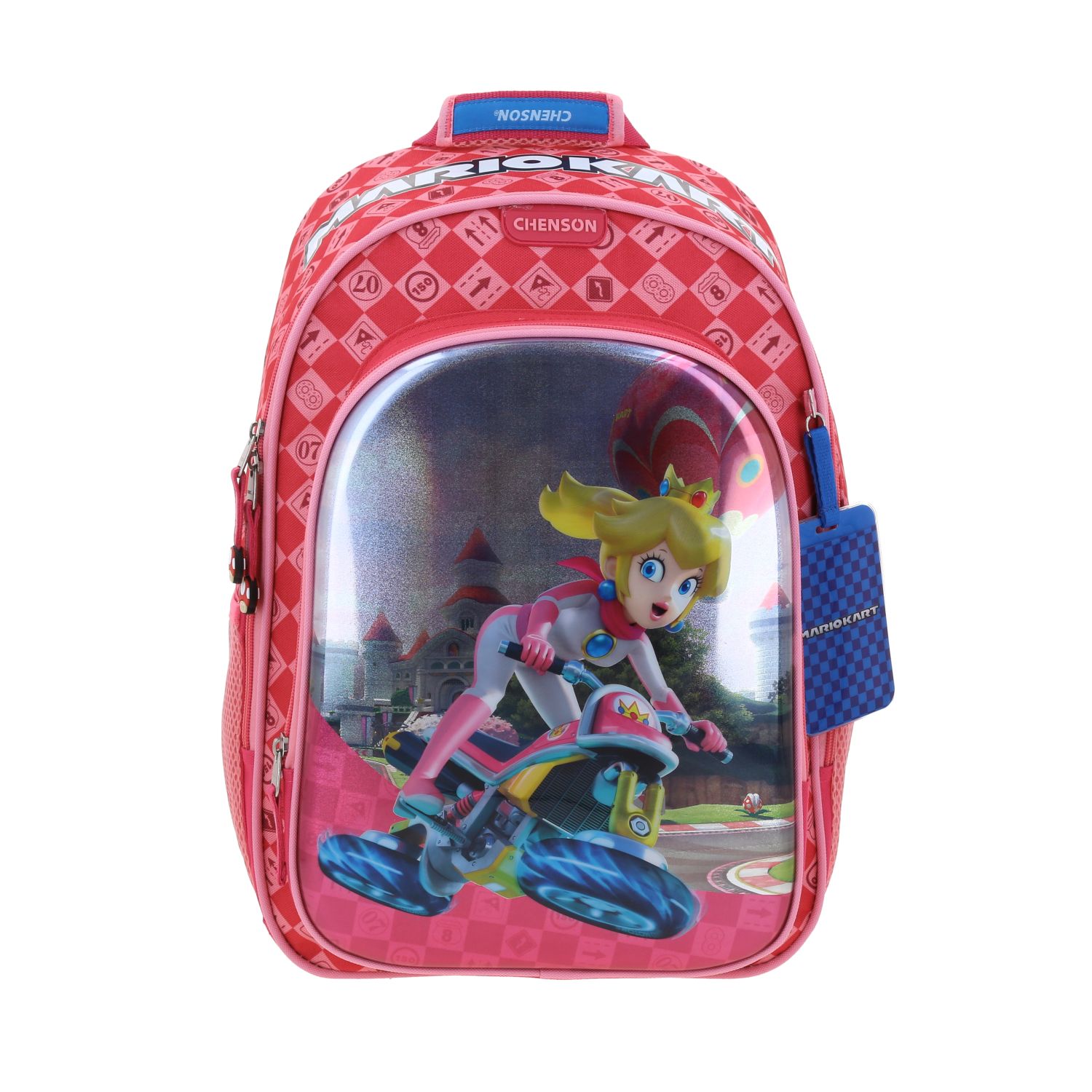 Kit Escolar Mario Bros by Chenson (Mochila + Mochila) Rosa Infantil 2