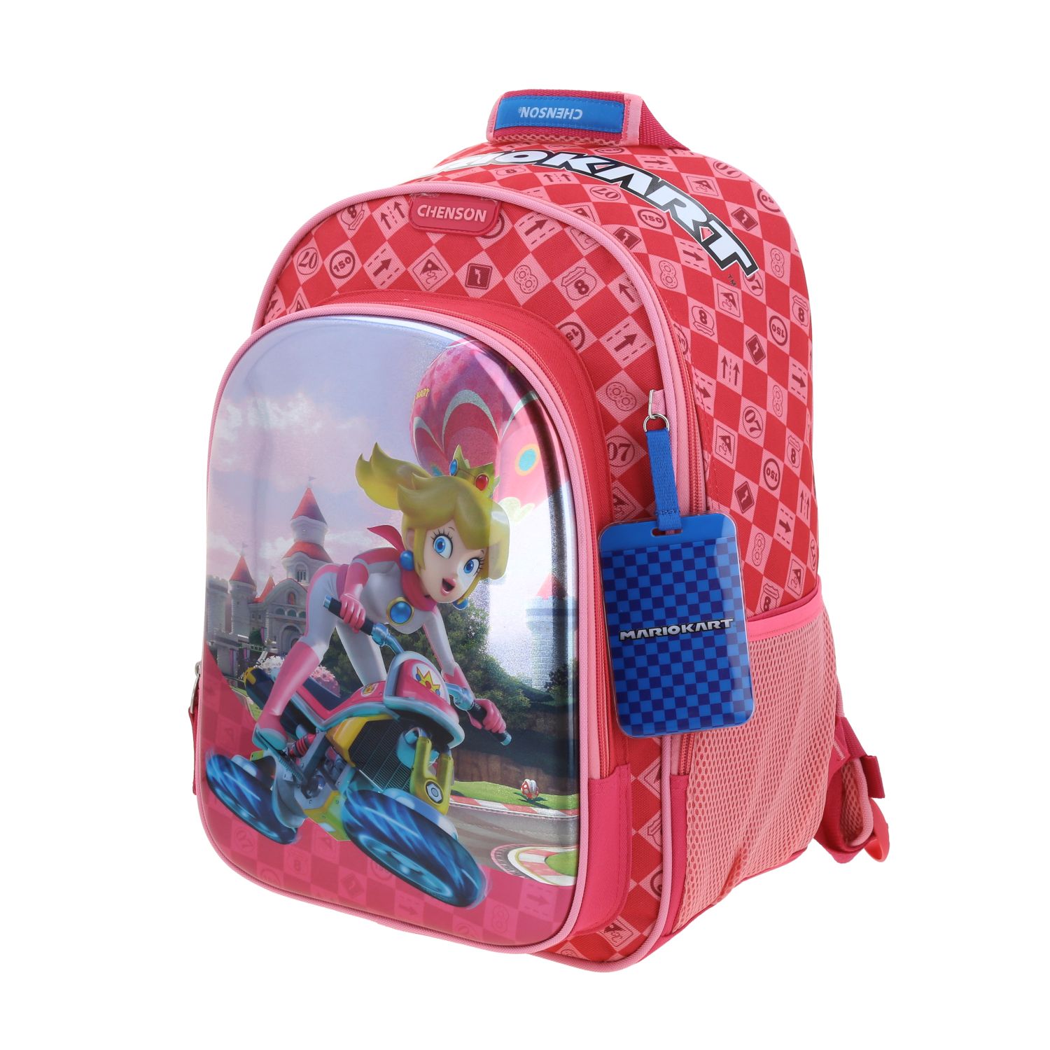 Kit Escolar Mario Bros by Chenson (Mochila + Mochila) Rosa Infantil 2