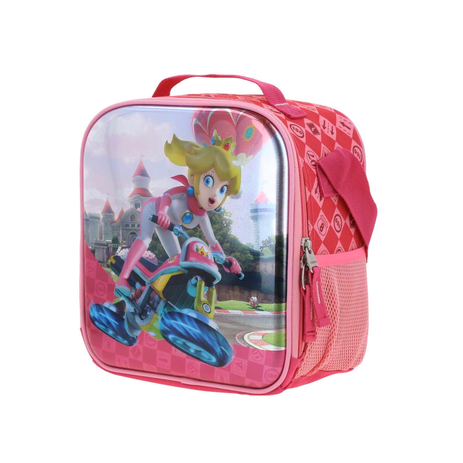 Kit Escolar Mario Bros by Chenson (Mochila + Mochila) Rosa Infantil 4