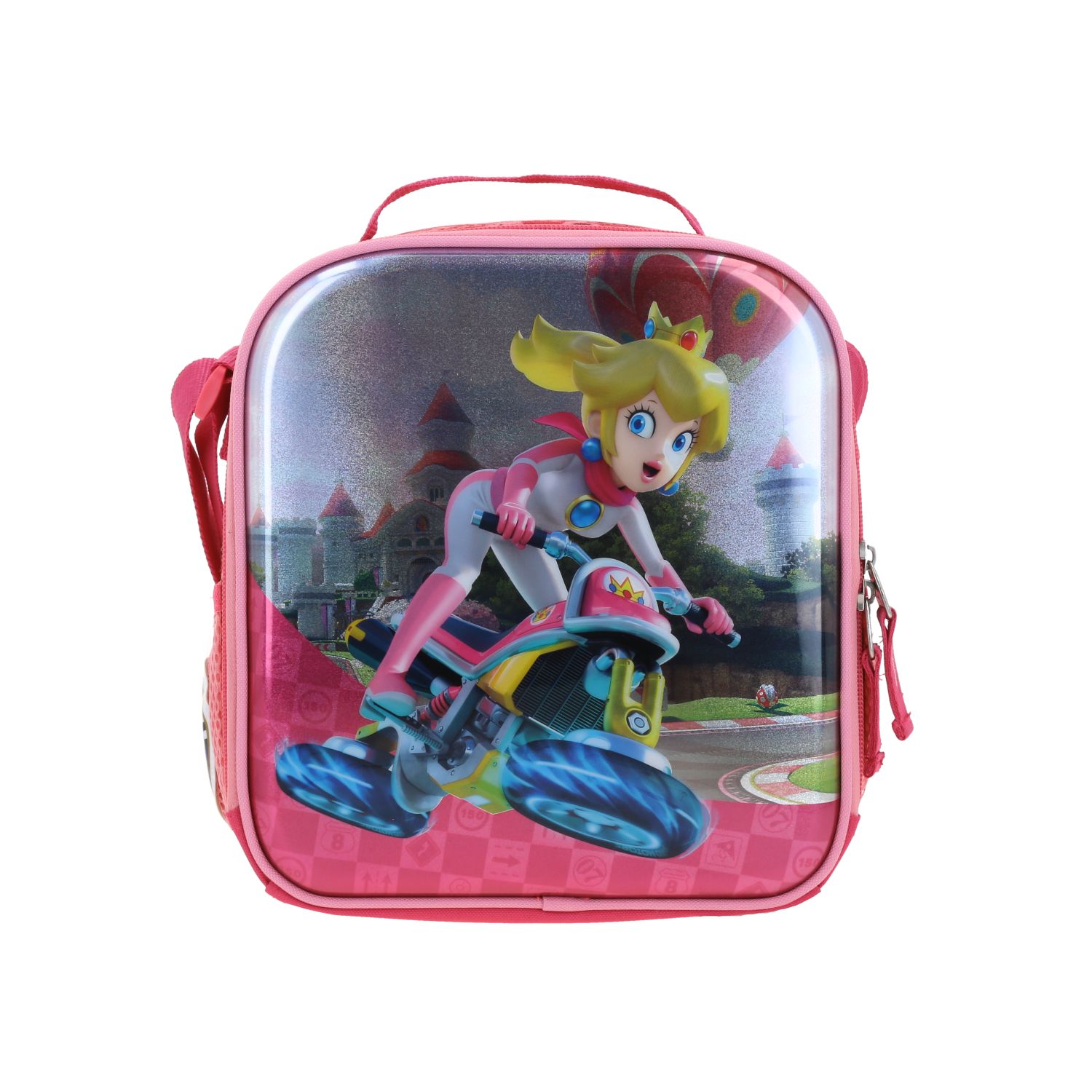 Kit Escolar Mario Bros by Chenson (Mochila + Mochila) Rosa Infantil 2