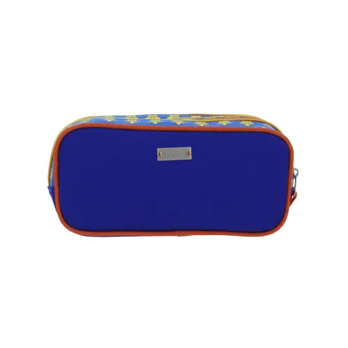 Lapicera escolar Mario Bros by Chenson azul con triple compartimento - Modelo MB66308 4