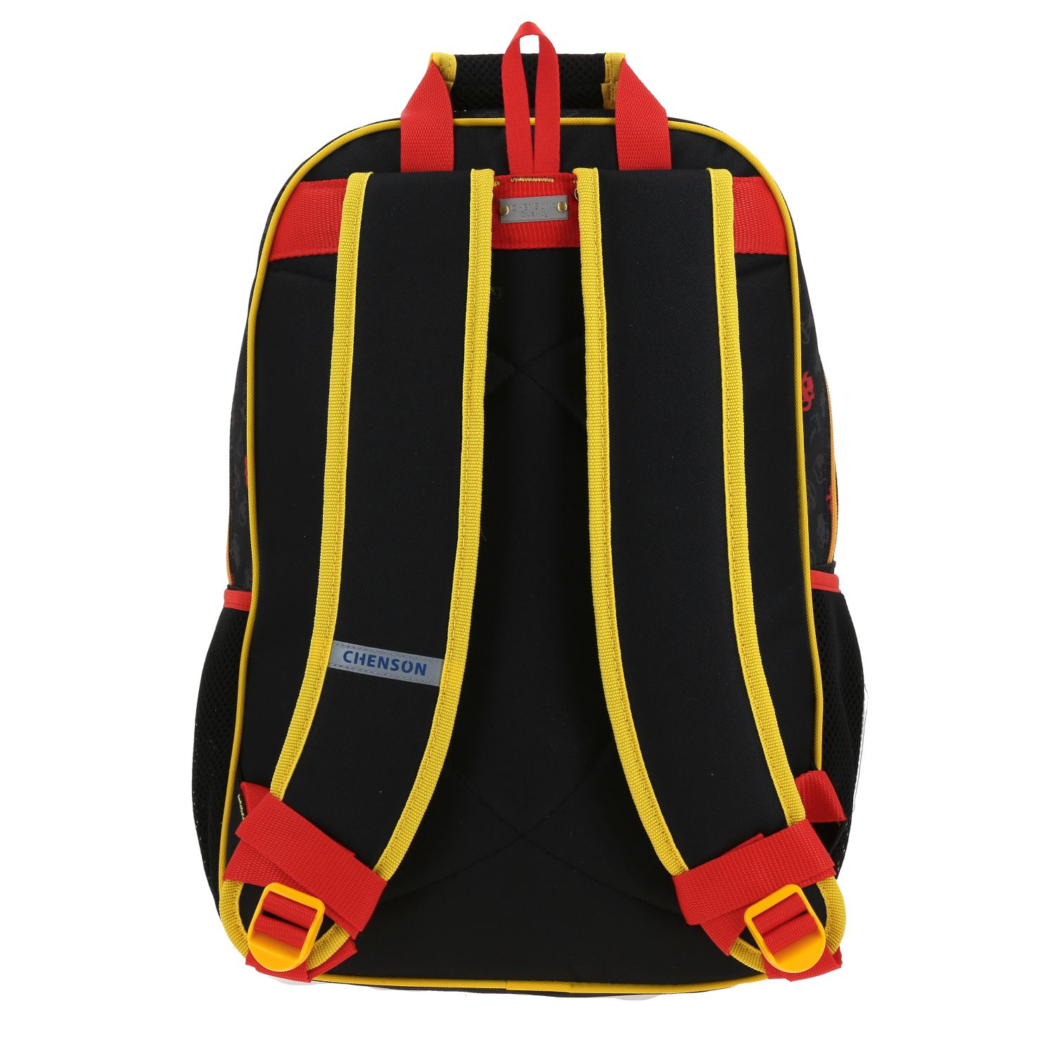 Mochila escolar para niño Mario Bros by Chenson color negro duradera 4