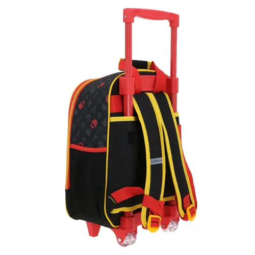 Mochila con Ruedas Mario Bros Negro para Niño - Divertida y Duradera - Modelo MB66321 3
